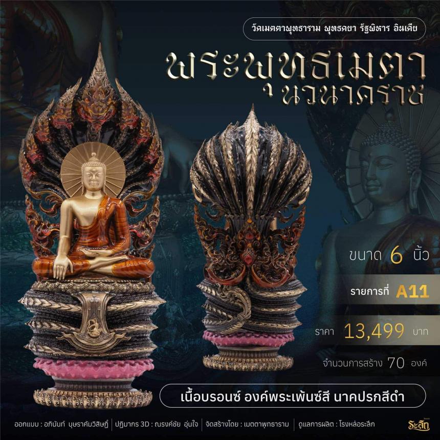 เปิดจอง  ✨ พระพุทธเมตตานวนาคราช เปิดจองครับ