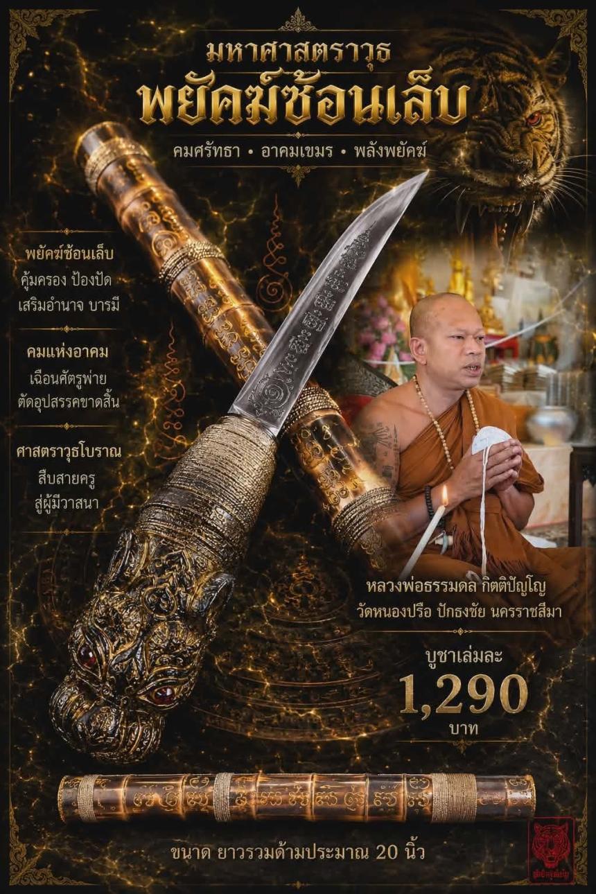 หลวงพ่อธรรมดล กิตติปัญโญ วัดหนองปรือ ปักธงชัย นครราชสีมา เปิดจองครับ