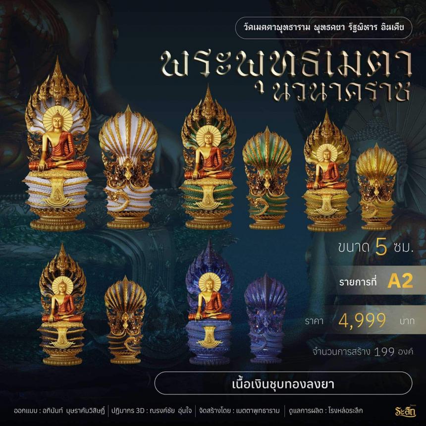 เปิดจอง  ✨ พระพุทธเมตตานวนาคราช เปิดจองครับ