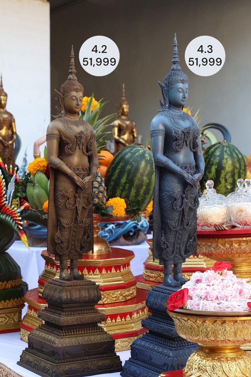 เปิดสั่งจอง พระพุทธรูปทรงเครื่องจักรพรรดิศิลปะอยุธยา (ปางถวายเนตร) เปิดจองครับ