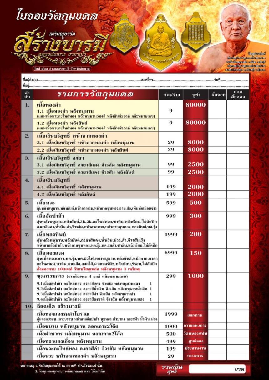 เหรียญ สร้างบารมี  หลวงพ่อเกาะ อาภากโร วัดท่าสมอ จ.ชัยนาท เปิดจอง