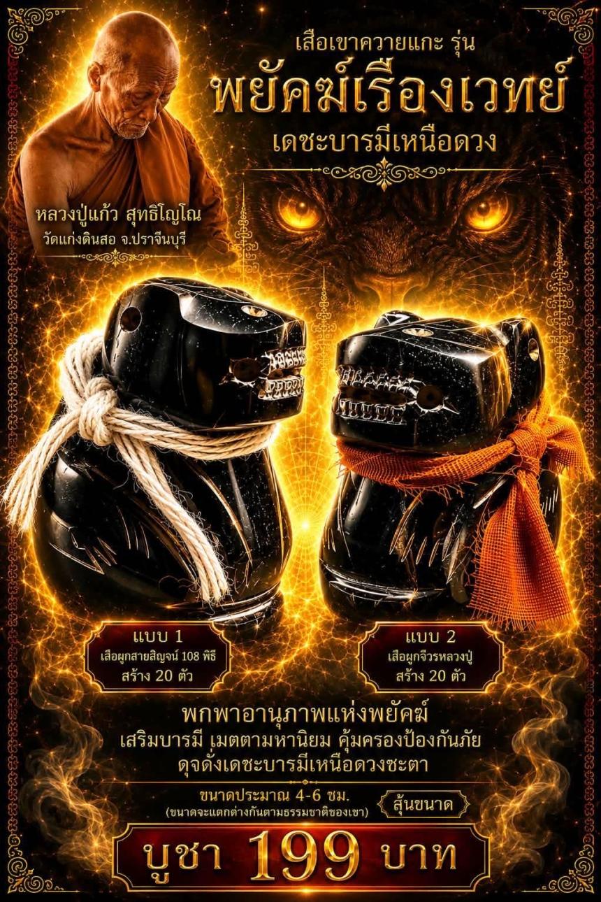 หลวงปู่แก้ว  สุทธิญาโณ🙏🙏 📌วัดแก่งดินสอ อ.นาดี จ.ปราจีนบุรี เปิดจองครับ