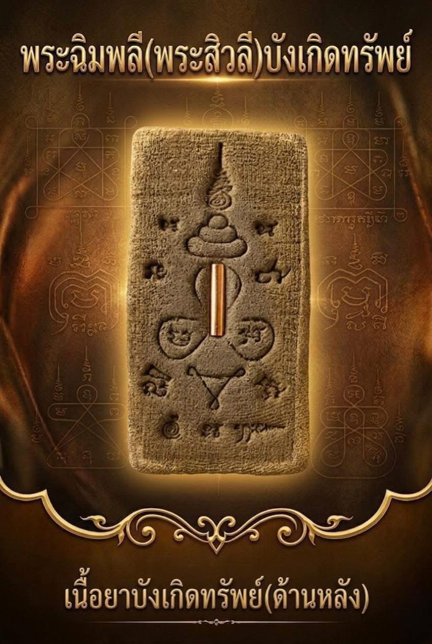 ดจอง #วัตถุมงคลชุดยาบังเกิดทรัพย์ #ยาวิเศษตำรับตักสิลาเขาอ้อ เปิดจองครับ