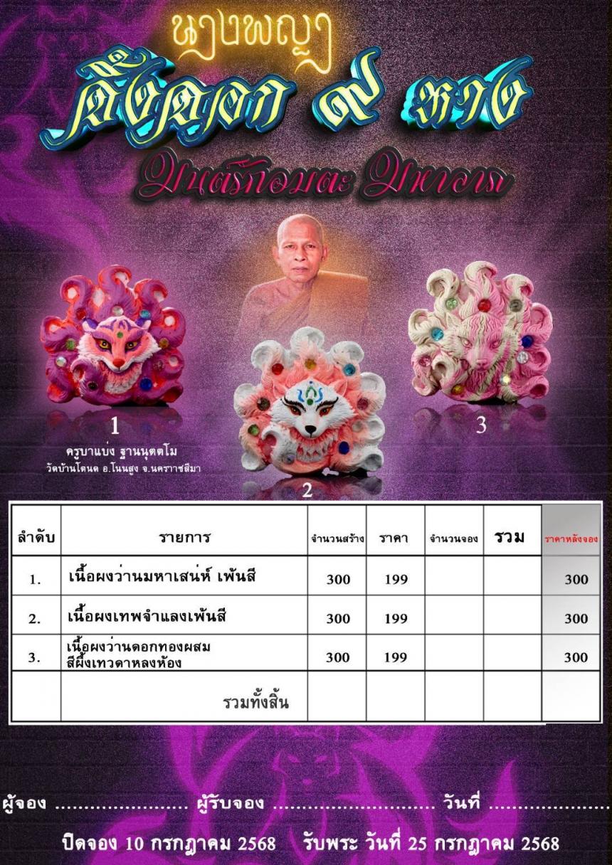 ปิdสั่งjอง 💥นางพญาจิ้jจอกเก้าหาง 👌นางพญาแห่งมหาเสน่ห์ 🫠นางพญาแห่งความรักความสมหวัง