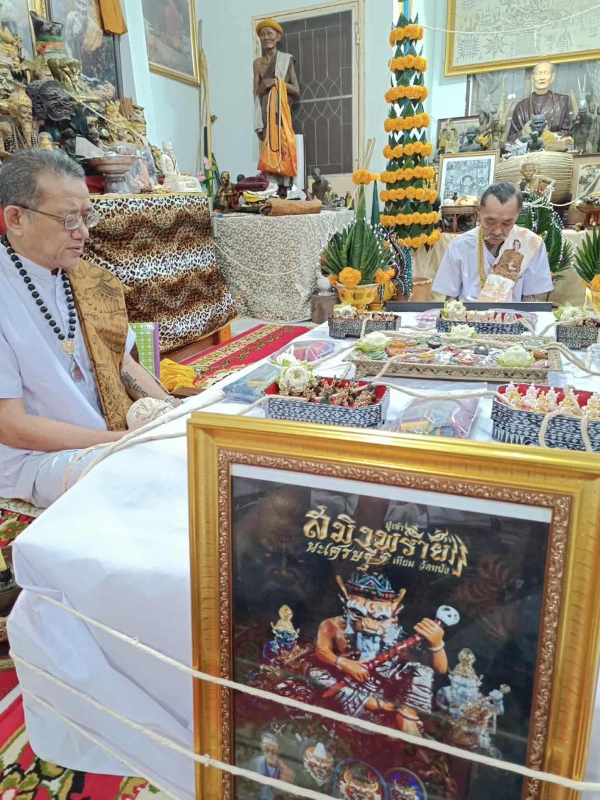 เปิดจอง.เนื้อผงพุทธคุณปู่เจ้าสมิงพราย นะเศรษฐี เปิดจองครับ