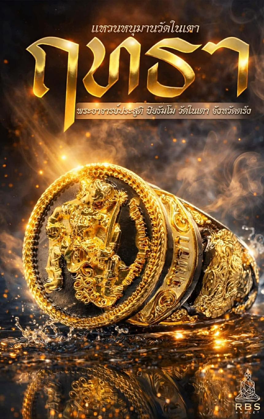 แหวนพหูรมารในเตา รุ่น ฤทธา อาจารย์ประสูติ วัดในเตา เปิดจองครับ