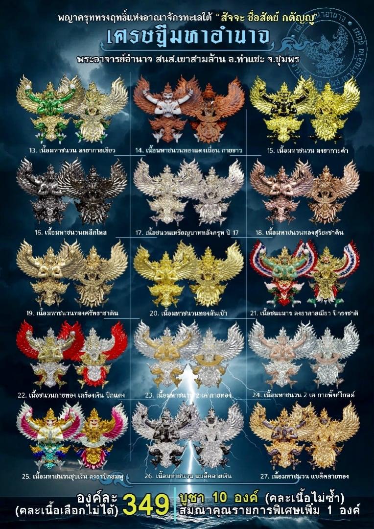 พระอาจารย์อำนาจ อาทิตฺตวณฺโณ เปิดจองครับ